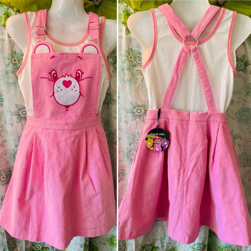 💗 CAREBEARS PINK PINAFORE💗